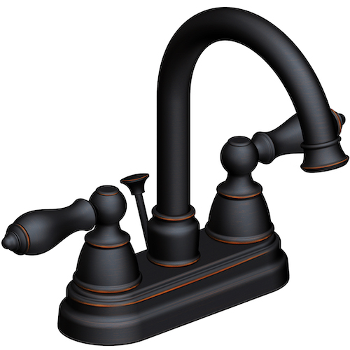 Traditional Two Handle Centerset Lavatory Faucet